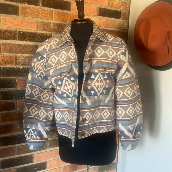 Vintage Sunny Sport Pendleton like Aztec Jacket - Picture 1 of 5